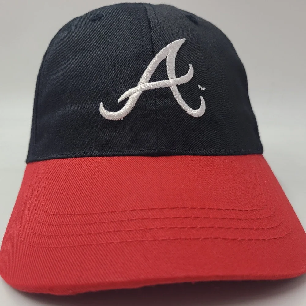 Atlanta‎ Braves Hat Adjustable Blue Red MLB Baseball Logo SGA Casual Wear Men